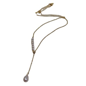 Collier en perles naturelles pour femmes 2024, luxe léger, long collier clavicule, nouveau style pour accessoires de pull - Product Image 5