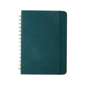 2026 Customized Color <b>Leather</b> Cover Luxury Eco-Friendly <b>Diary</b> with Silk Screen Printing for Business Promotional Gift Set - Product Image 2