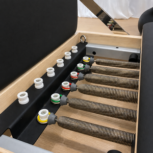 Commercial Maple Folding Pilates Reformer <b>Machine</b> for Studio Gym Use Space Saving OEM Custom Color - Product Image 3