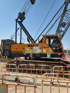 Sany scc800c 80ton ano 2012 principal boom 46m, usado guindaste em hongkong - Product Image 3