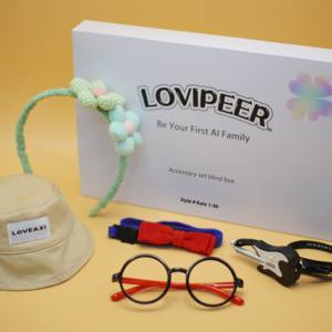 Ensemble de boîte aveugle d'accessoires en métal de <span class=keywords><strong>robot</strong></span> compagnon LoviPeer AI - Product Image 4