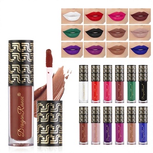 <span class=keywords><strong>TEAYASON</strong></span> Lápiz Labial Líquido Mate de 12 Colores para Mujer, Resistente al Agua, Mineral, de Larga Duración, 4ml, Morado, Azul, Verde, Negro, Terciopelo - Product Image 3