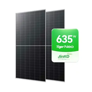 Jinko BIFACIAL 610W 615W 620W 625W 635 W 타이거 N 형 78HL4-BDV 610-635 와트 태양 전지 패널 좋은 가격