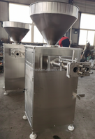 Máquina Industrial Automática para Rellenar, Atar y Embutir Salchichas, Máquina para Hacer Productos Cárnicos
