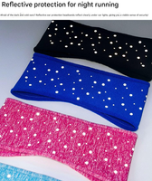 Bandeau élastique personnalisé pour enfants cyclisme ski avec protection réfléchissante de l'oreille bandeau polaire pour sport d'hiver plus chaud