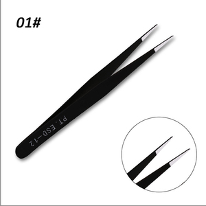 Pince à strass droite en acier inoxydable pour nail art, outil de manucure - Product Image 4