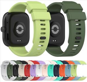 Factory Wholesale Watch <b>Strap</b> for Redmi Watch 4 Smartwatch Casual Replacement Wristband Silicone Watch Band - Product Image 1