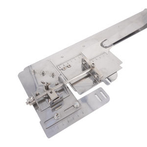 อุปกรณ์จีบผ้าแบบปรับได้ F533 ท่อดึงสแตนเลส อุปกรณ์จัดการเสื้อผ้าแบบแมนนวล - Product Image 2