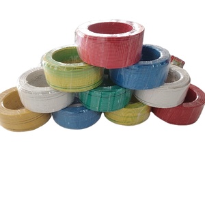 Cables Eléctricos de Cobre con Aislamiento de PVC de 1 mm, 1.5 mm, 2.5 mm, 4 mm, 6 mm, 10 mm, 16 mm, 25 mm, 450/750 V, 100 m, para Energía Industrial, Construcción y Hogar - Product Image 1