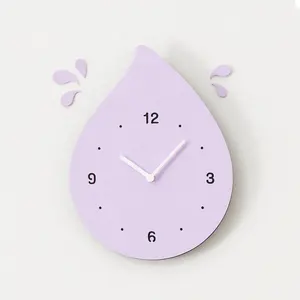 Calan — horloge murale moderne 3d, décorative de maison, minimaliste, Simple, pendante, pour enfants, horloges artistiques