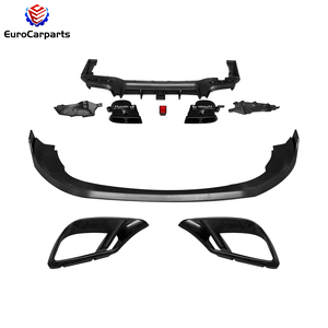 Classe S W222 <span class=keywords><strong>KO</strong></span> B700 Style Kit de carrosserie 2018Y ~ 2020Y PP ensemble complet Bodykit avant lèvre antibrouillard couvre diffuseur arrière avec embouts d'échappement - Product Image 3