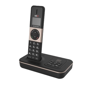 Téléphone numérique sans fil portable Dect à voix HD <span class=keywords><strong>fixe</strong></span> en 16 langues - Product Image 1