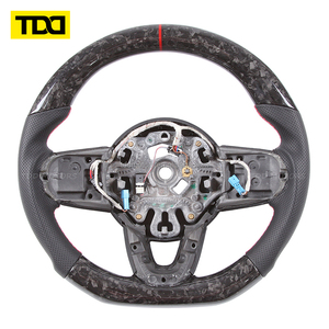 พวงมาลัยคาร์บอนไฟเบอร์ TDD สำหรับ Mini Cooper F54 F55 F57 F56 ปี 2022-2024 - Product Image 2