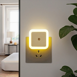 Lámpara de inducción <span class=keywords><strong>LED</strong></span> inteligente Mini UE EE. UU. Enchufe en luces de <span class=keywords><strong>sensor</strong></span> de luz nocturna para decoración de dormitorio Luz de pared - Product Image 5