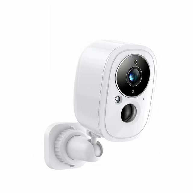 LEDEAST JM-DC03 Smart Surveillance with Human Detection 2-Way Audio Sound & Light Alarm Wi-Fi 6 Google & Alexa Compatible