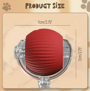 Jouet USB intelligent pour chat en cours d'exécution balle roulante à saut automatique jouet interactif et à mouvement pour animaux de compagnie - Product Image 5