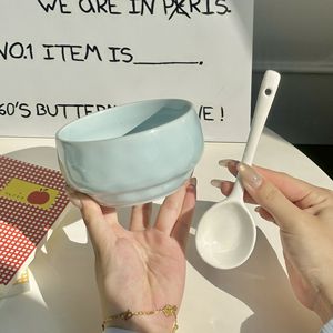 High Quality Wholesale Solid Color Blue Stoneware Dinnerware <b>Sets</b> Eco Friendly Dishwasher Safe Oven Safe <b>Microwave</b> Safe - Product Image 4