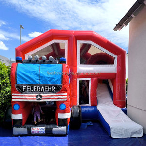 <span class=keywords><strong>Castillo</strong></span> Inflable para Exteriores con Tobogán, Parque Infantil Inflable para Niños - Product Image 1