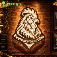 Lettres lumineuses LED personnalisées animaux, contrôle Bluetooth XDsign, pour publicité automobile, devantures de magasins, extérieur, commerces, bars et restaurants