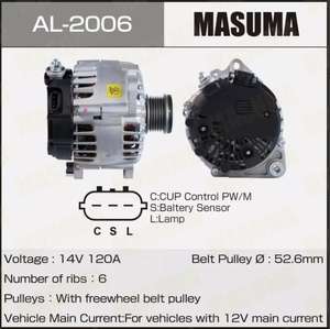 AL-2006 Arts Suto uto de repuesto Arts lectrical ystems lternator 14V 120A 23100-270 0A 23100-0220-23100-0220-0220-0202para issan - Product Image 2