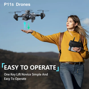 Drone P11S MAX Camera 8K HD <span class=keywords><strong>GPS</strong></span> Chuyên Nghiệp, Tránh Chướng Ngại Vật Thông Minh Bốn Hướng, Có Thể Gấp, Điều Khiển Từ Xa, 5000M, Đồ Chơi Quà Tặng - Product Image 3