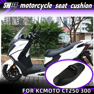 Reposapiés y Cojín para Asiento de Motocicleta KYMCO CT250 - Espuma de PU de Alta Elasticidad, Suave e Impermeable para Modificación y Mejora - Product Image 1