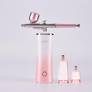 2023 Hot xách tay mini Beauty Salon giữ ẩm oxy súng phun vẻ đẹp Nano Oxy tiêm cụ Ba cấp độ màu hồng - Product Image 1