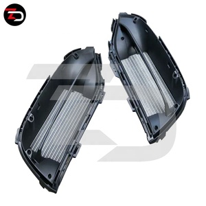 Kit de pare-chocs avant avec filet avant, pour <span class=keywords><strong>Mercedes</strong></span> classe C W205, C205, A205, S205, amélioration 2015, Style C63, 2020 — 2019 - Product Image 3