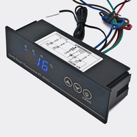 Termostato Digital Programable Multifuncional KT-6030J para Refrigerador, Controla 3 Funciones: Refrigeración, Iluminación y Ventilador.