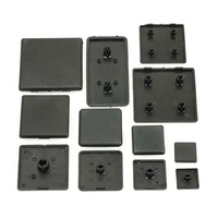 4040 Plastic Aluminum Fastener Profile with End Cap Seal Cover