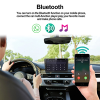 Radio para Auto con Pantalla de 9/10 Pulgadas, 4+64G, Android 15, Reproductor Estéreo, Compatible con Todos los Autos, Carplay Inalámbrico, Wifi, BT Audio, Precio de Fábrica