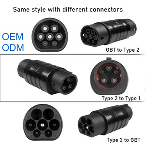 GB/T <b>EV</b> Charging Adapter IEC62196 Type 2 Plug Converter 32 Amp 250V AC EVSE Connector GB/T Standard <b>EV</b> Car Charging - Product Image 4
