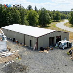 Almacén de Estructura de Acero Prefabricado para Centro Logístico Industrial, Anticorrosión y Duradero, para Uso en Talleres y Apartamentos - Product Image 1