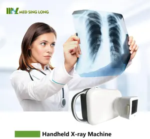 Handheld Digital X Ray máquina tudo em um sistema DR com Flat Panel Detector