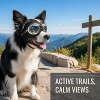 Nouvelles lunettes de soleil pliables de style britannique pour animaux de compagnie, idéales pour les voyages, lunettes de protection pour chiens, accessoires pour chiens, adaptées aux grands chiens, vente en gros pour l'extérieur