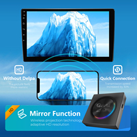 ZESTECH Carplay Box para Auto, Android 15, 12 GB + 256 GB, Módulo Carplay, Chip Qualcomm 6350, Última Versión de Carplay Inalámbrico