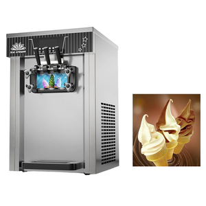 Máquinas de Helado Comerciales para Hacer Helado Suave de 1 o 3 Sabores, Tipo Crema, para Heladería - Product Image 2