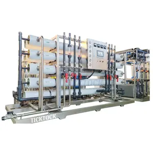 Maquinaria de tratamiento de agua Filtro de pozo industrial Sistema RO EDI Purificador de purificación Máquinas de desalinización Estación de recarga