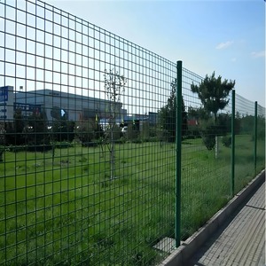 Clôture moderne de prison de haute sécurité Panneau chaud galvanisé à revêtement vert Mesh 2m Prisons en fer résistant à l'escalade - Product Image 5