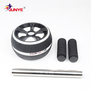 Produits d'entraînement Gym à domicile Fitness grand rouleau abdominal roue en caoutchouc Ab couleur roue exercice Ab roue - Product Image 2