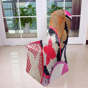 شعار مخصص مطبوع من إثيوبيا عالمي مطاطي معدني داماسك من أجل الزفاف والولائم والحفلات - Product Image 4