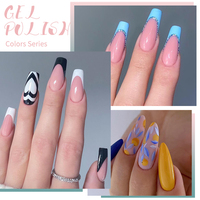 BORN PRETTY 130 couleurs MSDS Vernis à ongles en gel brillant solide 10 ml Vernis en gel UV semi-permanent à faire tremper pour salon