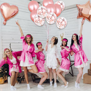 Conjunto <span class=keywords><strong>de</strong></span> decoración <span class=keywords><strong>de</strong></span> fiesta para despedida <span class=keywords><strong>de</strong></span> soltera, pegatinas <span class=keywords><strong>de</strong></span> tatuaje, correa para el hombro, oro rosa, novia, globo - Product Image 5