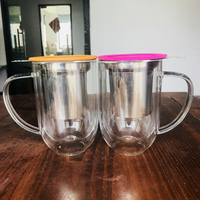 Tasse à café en verre transparent à double paroi isolée de 150 ml pour café latte, expresso ou cappuccino – Tasse à thé turque en verre transparent