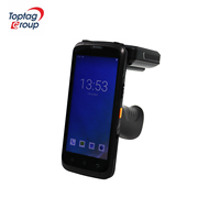 Pembaca RFID Genggam UHF/HF/LF dengan Lampu LED Bahan ABS Pembaca/Penulis untuk Menyalin Kartu ID IC