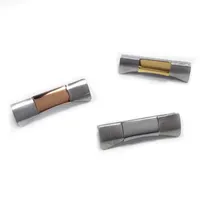 Maillon d'extrémité incurvé de 21 mm compatible avec le bracelet de montre Rlx, bracelet en caoutchouc ou en cuir Dj, connexion sans soudure Explorer