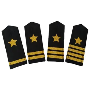 Épaulettes de sécurité en tissu à Patch personnalisé, uniforme de garde d'épaule