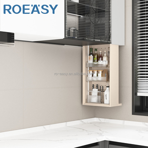 Sistema di Stoccaggio Angolare per <span class=keywords><strong>Cucina</strong></span>: Cesto Sollevabile Elettrico Intelligente per Armadietti a Muro e Spazi Angolari/Sottile - Product Image 3