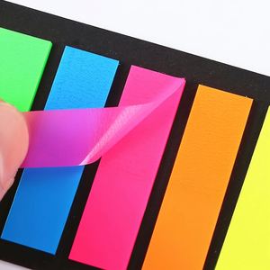 Onglets d'indexation néon (formes de flèches) autocollants transparents – Indispensables pour le bureau, l'école et les carnets de notes - Product Image 3
