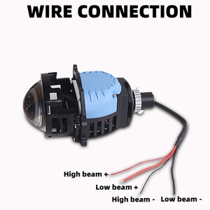 12V Car Lamp Sanvi S9pro Bi-LED Projector Lens Headlight <b>H4</b> H7 9005 Plug and Play Car Light - Product Image 6